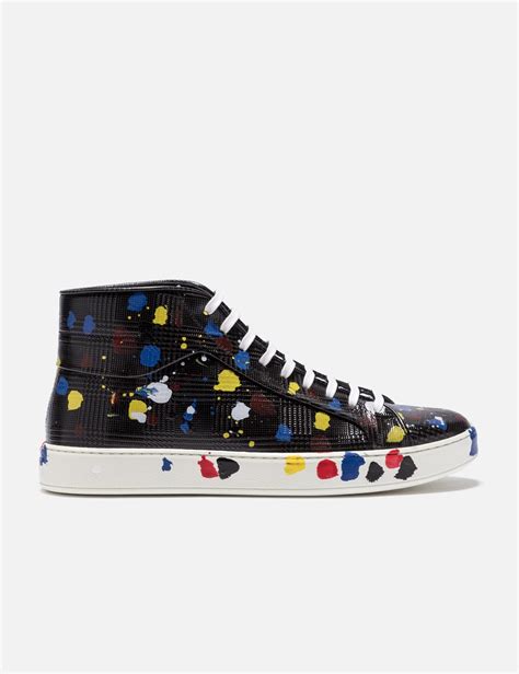 dior homme sneaker b06|Dior men's high top sneakers.